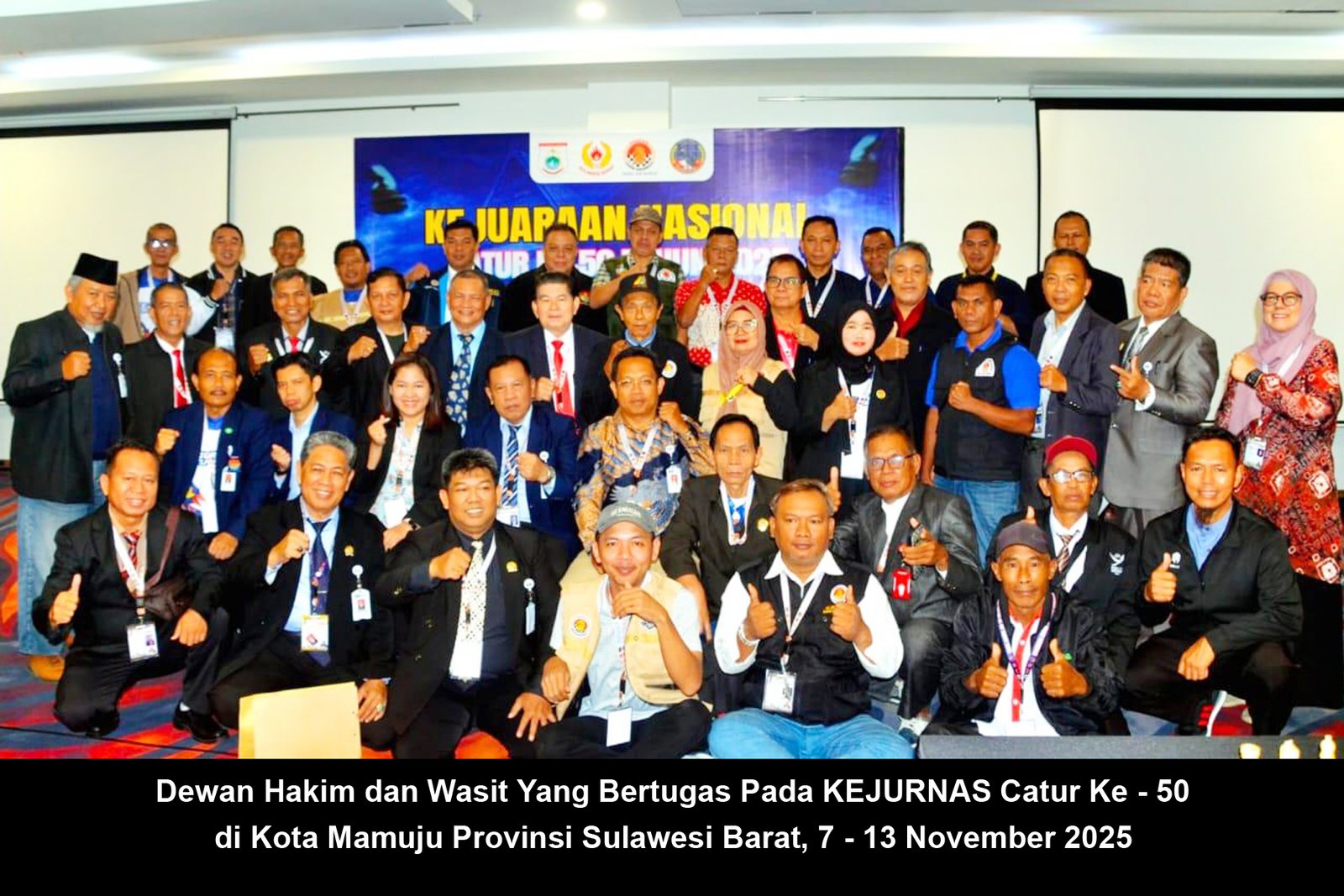 Nasib Hak Wasit dan Hakim Kejuaraan Nasional Catur PB PERCASI 2025 di Mamuju Tidak Dibayarkan Sampai Sekarang