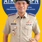 Ir. Syamsuddin K., S.SiT., M.H., QRMO., Pelaksana Tugas Kepala Kantor Wilayah Badan Pertanahan Nasional Provinsi Sulawesi Selatan