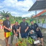 Penanaman Bibit Pohon Oleh Mahasiswa KKN UIN Alauddin Makassar di Desa Manciri Kabupaten Bone